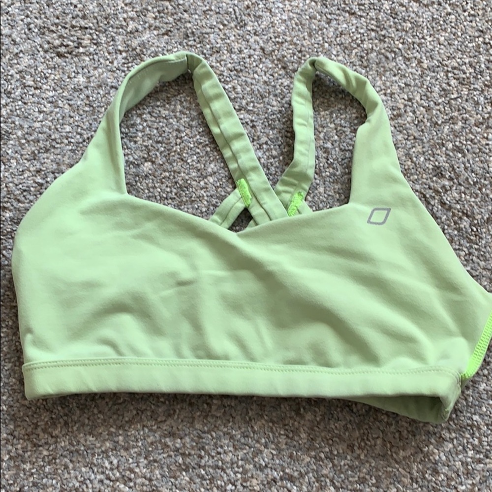Lorna Jane Green Sports Bra Medium